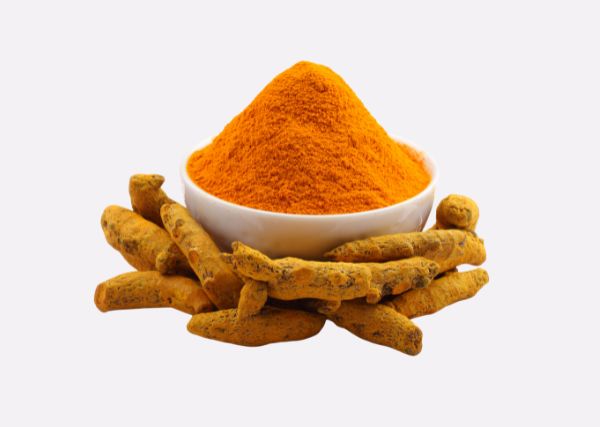 Healthy turmeric and black pepper drink boosting immunity and digestion
