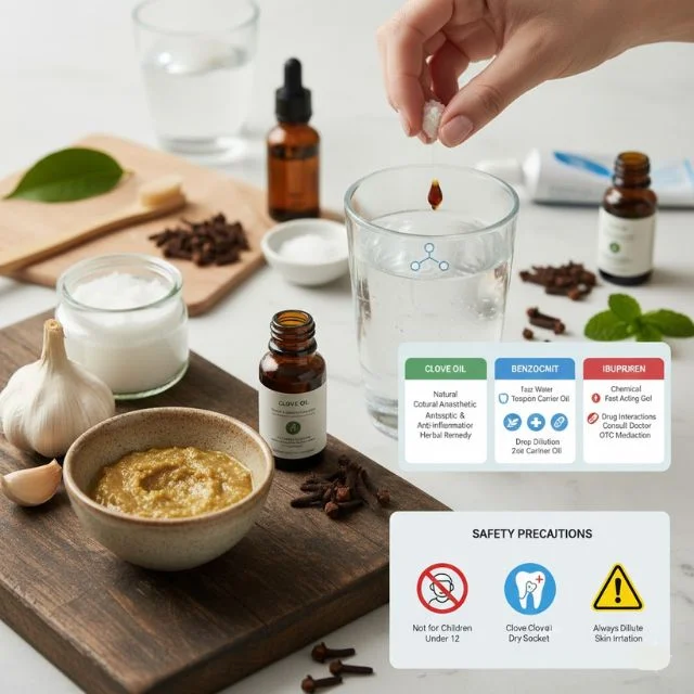 Benefits of Eugenol in Clove Oil for Relieving Dental Pain